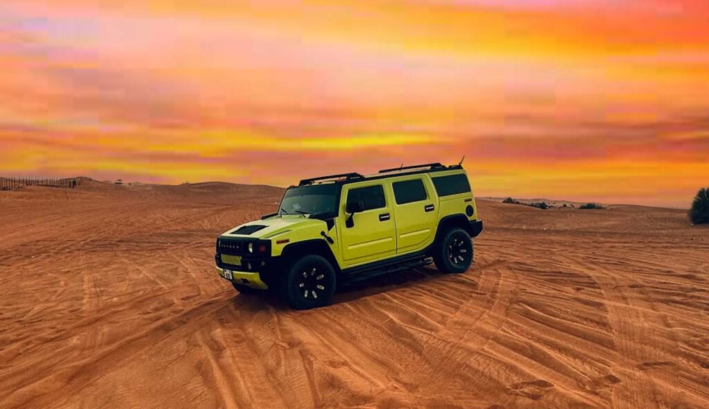 Hummer Desert Safari Dubai