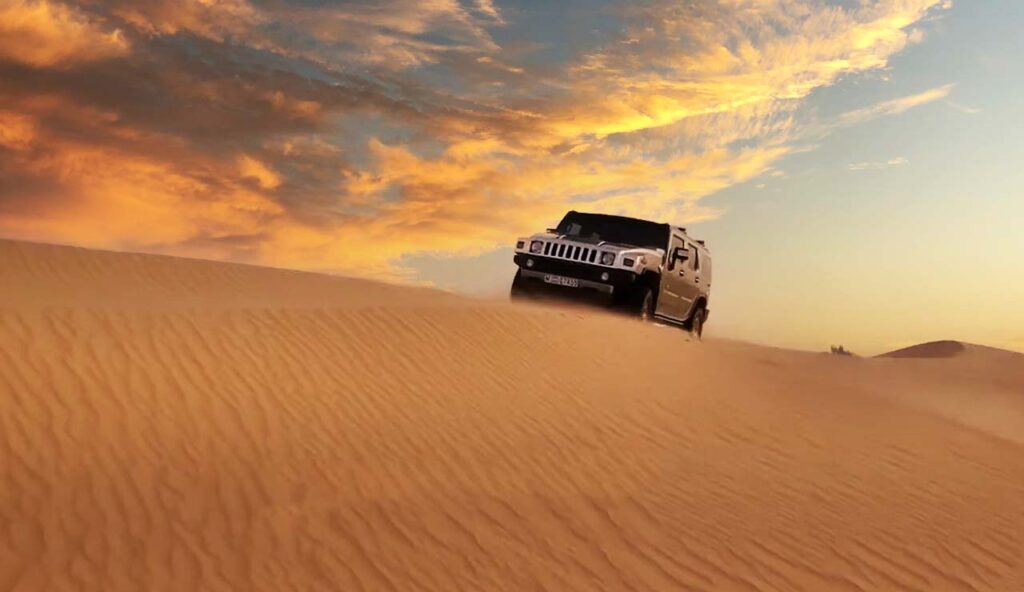 hummer desert safari with bbq dinner​