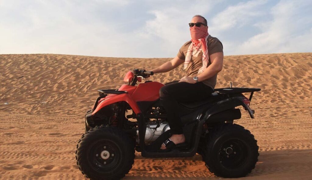 Morning Desert Safari Dubai 30 Min Quad Bike